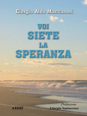 cover image of Voi siete la speranza